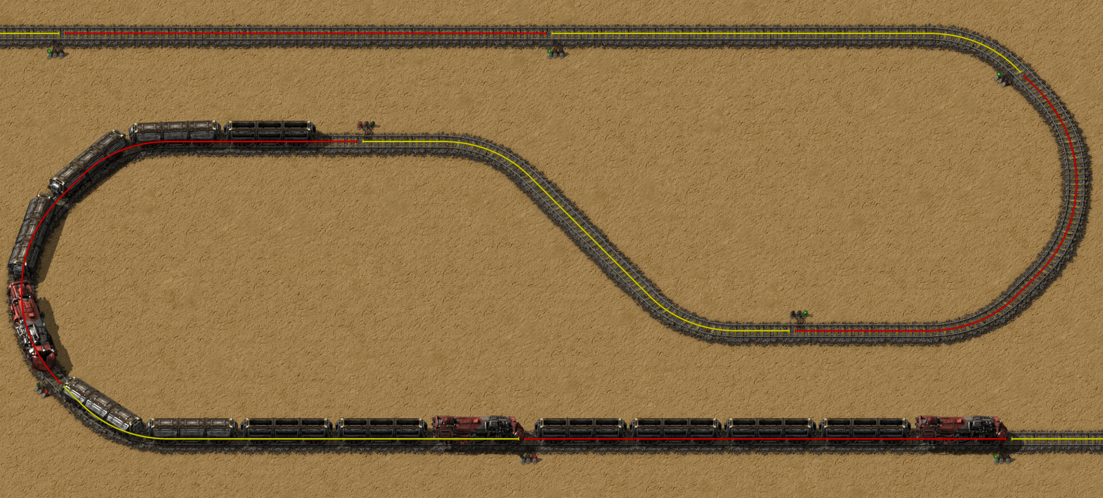 Factorio train signal фото 27